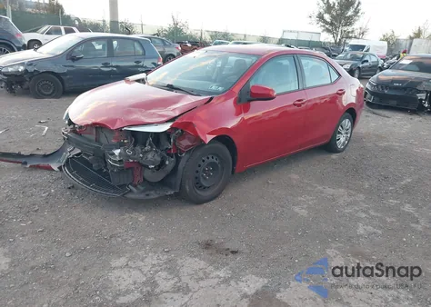 2015 Toyota Corolla Le z USA, uszkodzony, nr VIN 2T1BURHE7FC430902